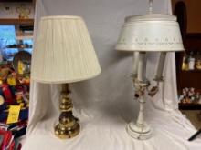 (2) Unique Lamps