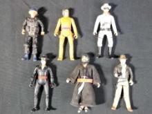 Vintage 1982 Kenner Indiana Jones Action Figures w/ The Lone Ranger & Tonto