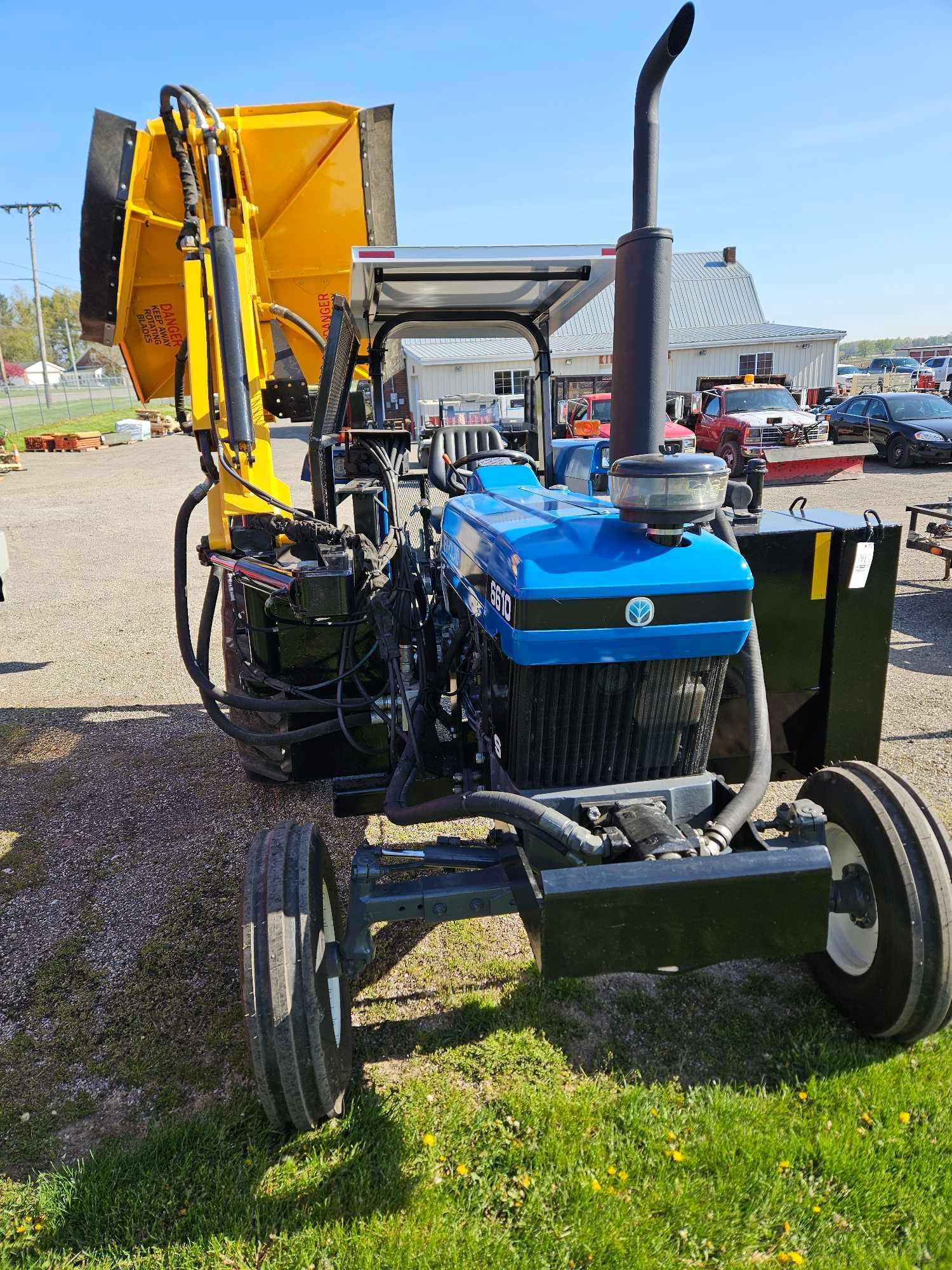 New Holland 6610-S diesel tractor