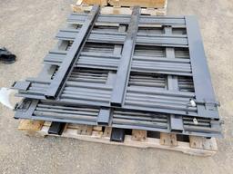 (4) small steel gates/bed sides