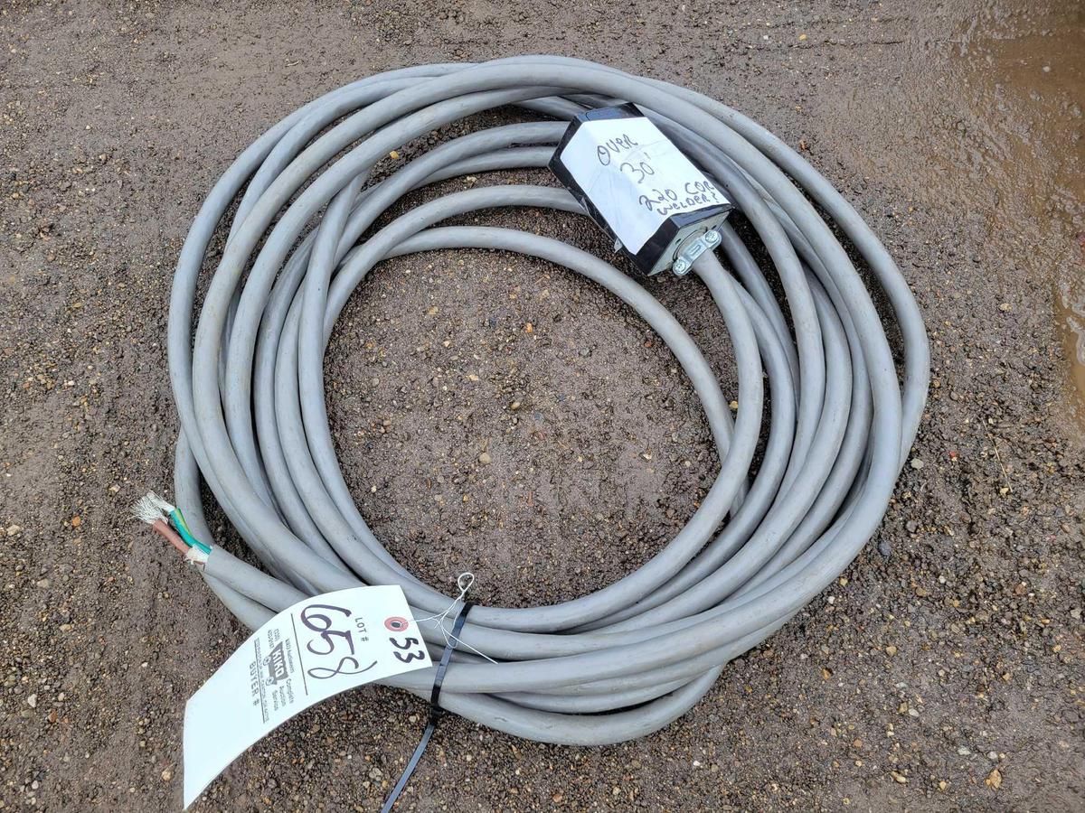 30 foot 220 gauge wire.