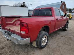 2010 Dodge Ram 2500, Runs, DOESN'T DRIVE Needs Transmission, 4X4, Low Batt, 101,130miles