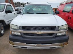 2004 Chevy 2500 HD, Runs, 4X4, 160,923miles