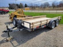 16ft Advanced Tandem axel Trailer 7000lb