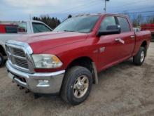 2010 Dodge Ram 2500, Runs, DOESN'T DRIVE Needs Transmission, 4X4, Low Batt, 101,130miles