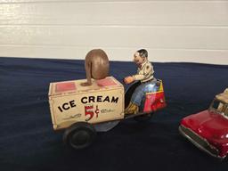 Courtland Motorized Ice Cream Cart & Flower Truck