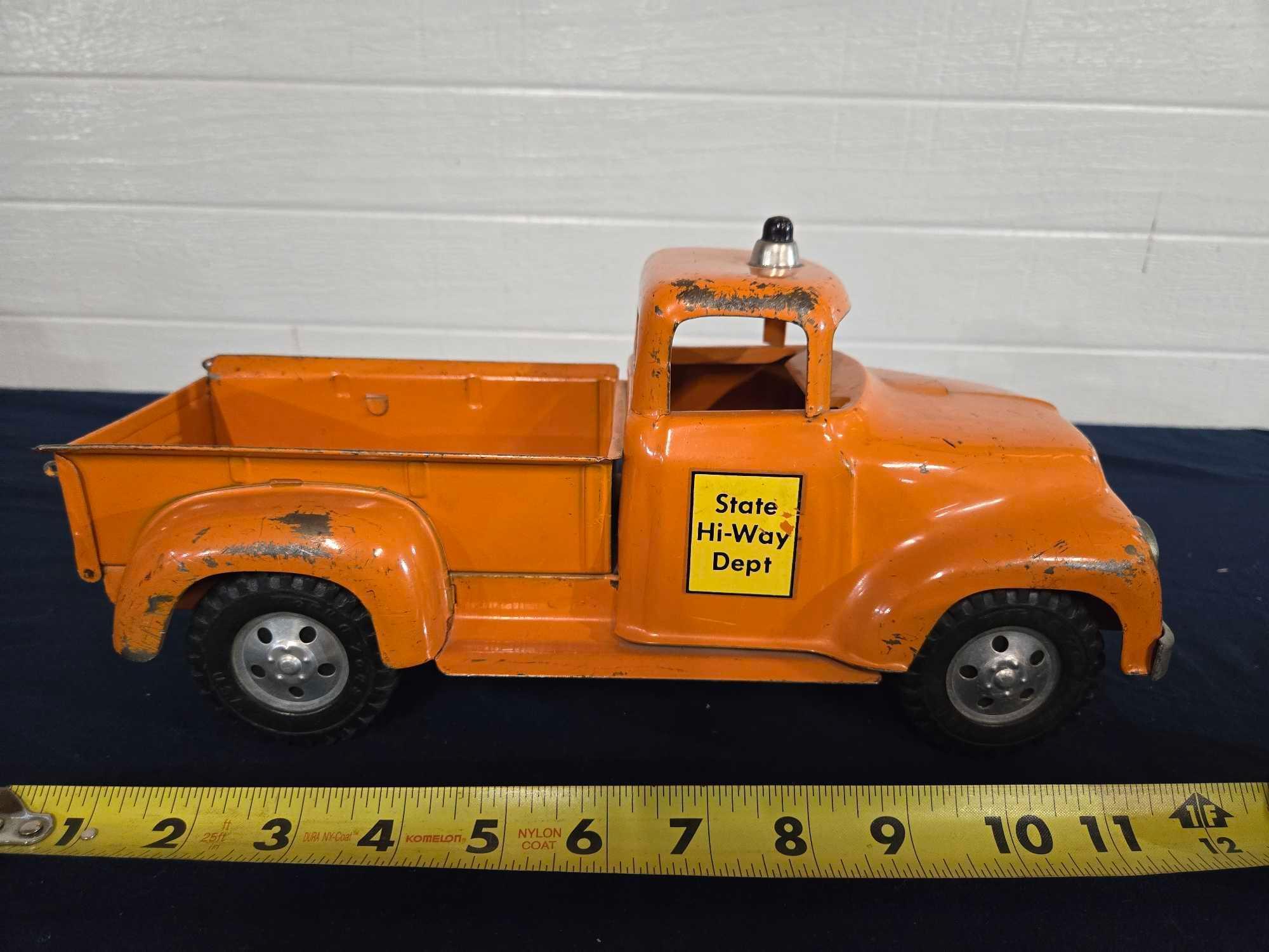 Tonka Toys State Hi-Way Dept Truck