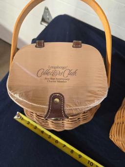 2 Longaberger Baskets