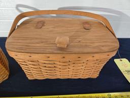 2 Longaberger Baskets