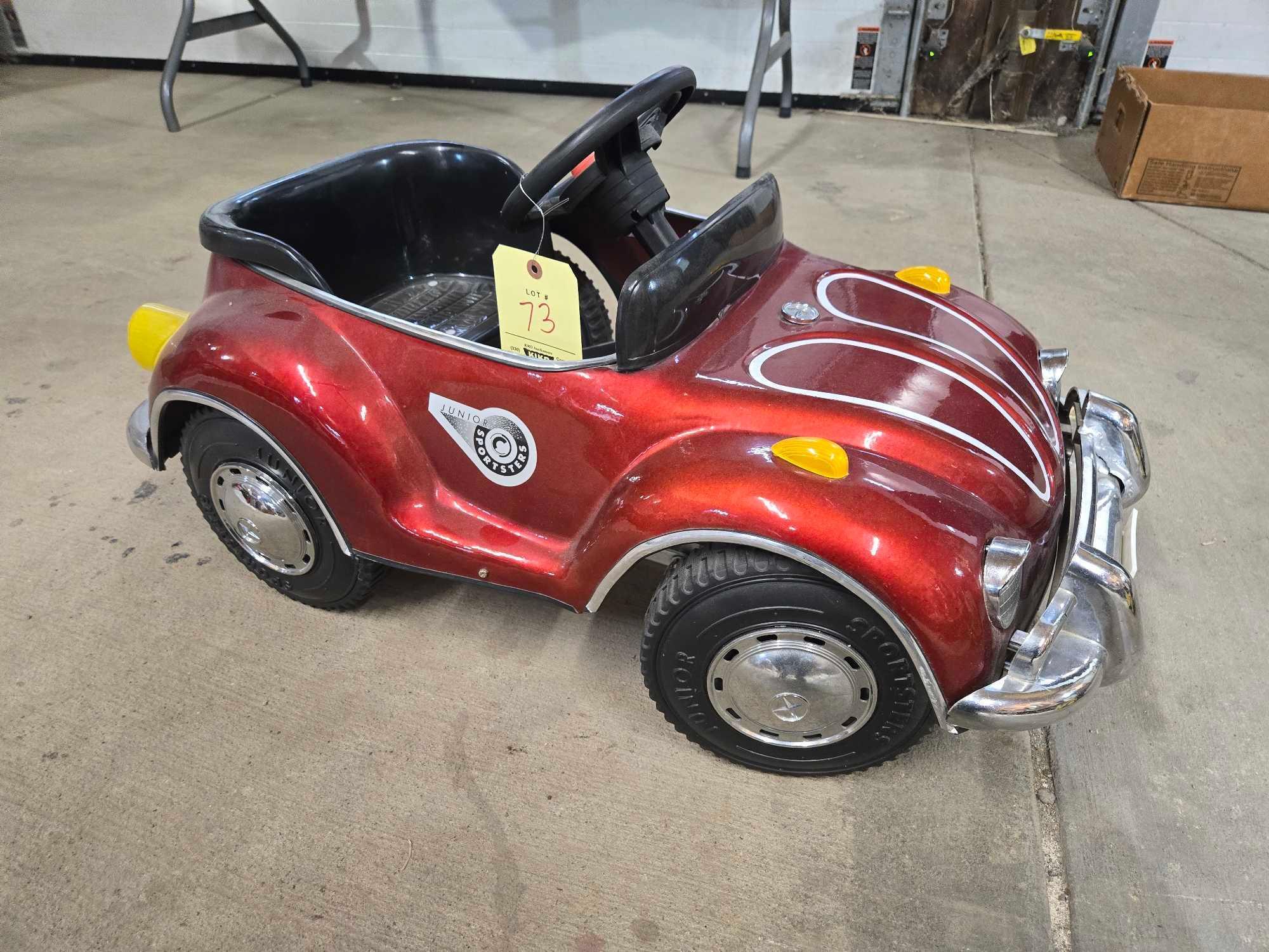 Junior Sportsters Modern Childrens Pedal Car