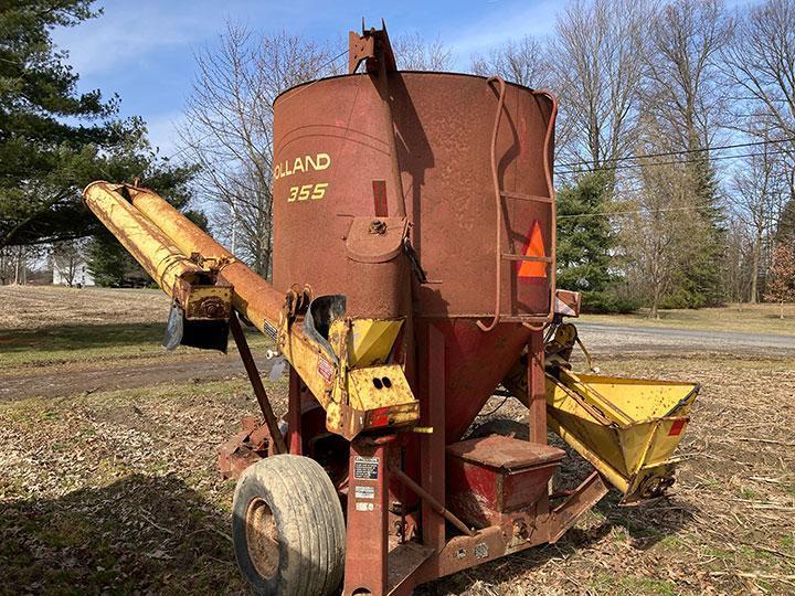 New Holland 355 feed grinder with scales - Scales do not work