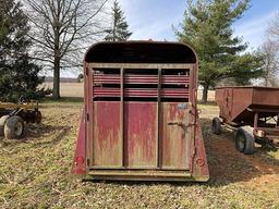 1996 Valley gooseneck 3 horse slant trailer