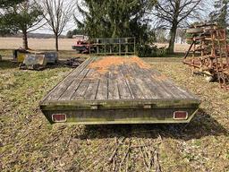 1991 D & K gooseneck trailer 8 ft X 24 ft