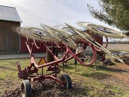 Sitrex H-90 V-10 hyd. fold 10 wheel rake