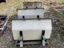 (3) dry fertilizer planter boxes off Great Plains