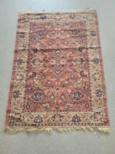 Vintage oriental area rug