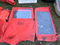 Sears Mower Doors - Mower Top