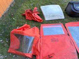 Sears Mower Doors - Mower Top