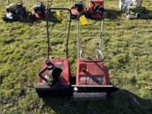 (2) Toro Snow Blowers