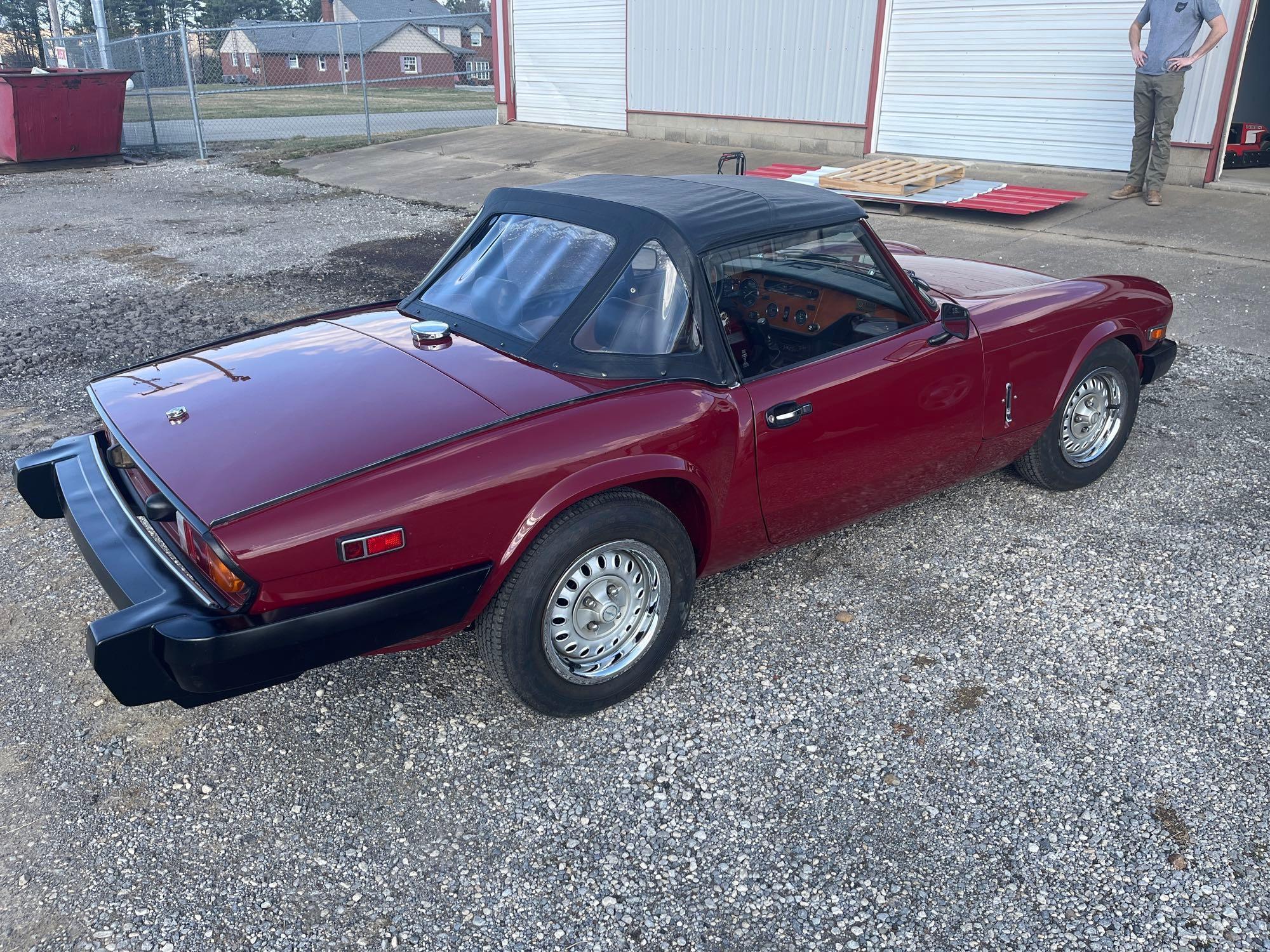 1979 Triumph Spitfire Convertible