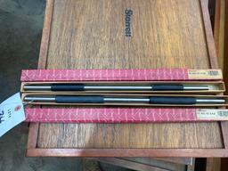 (2) Starrett Measure Rods 16 and 17inch