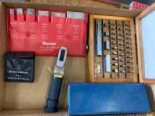 Starrett Parallels - Gage Blocks - Brown and sharp Wiggler set