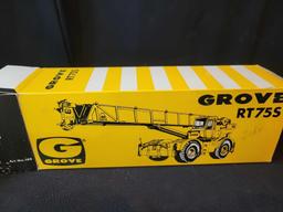Grove die cast RT755 NZG crane with original box