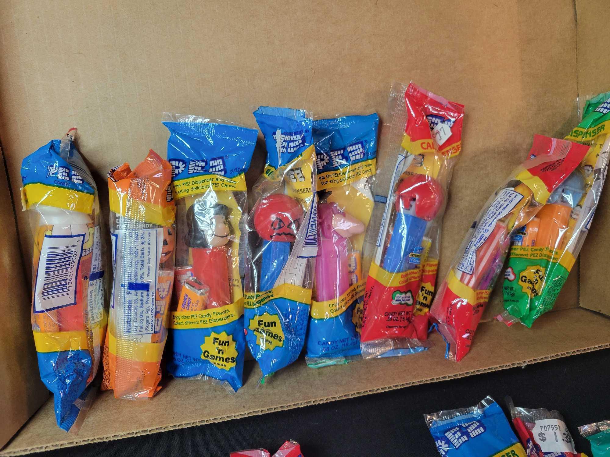 2 Dozen bagged Pez dispensers