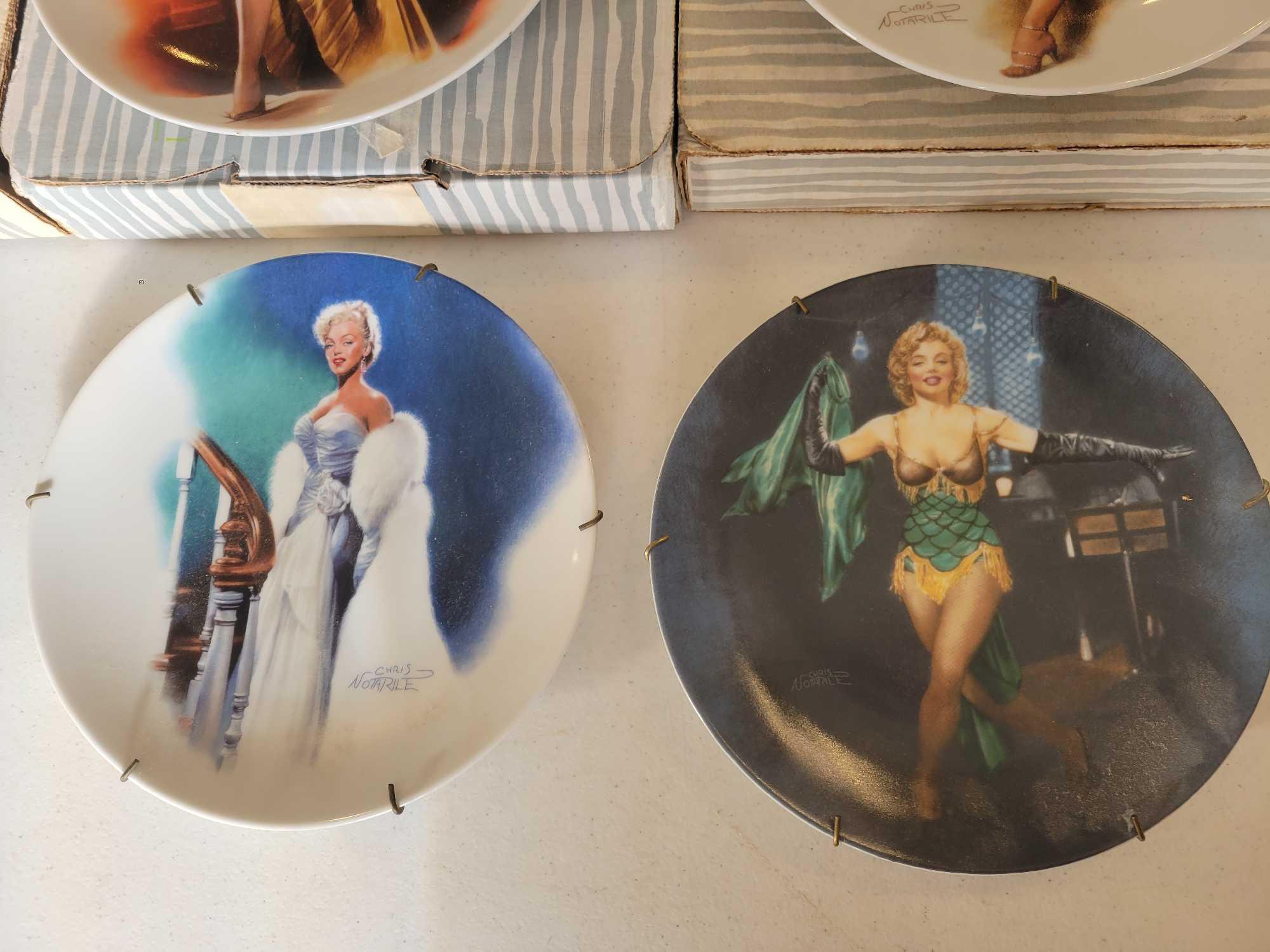 1990 to 1992 Marilyn Monroe Delphi Bradex collector plates