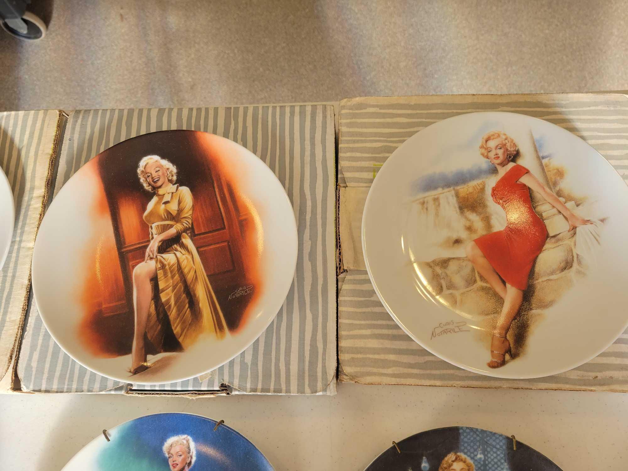 1990 to 1992 Marilyn Monroe Delphi Bradex collector plates