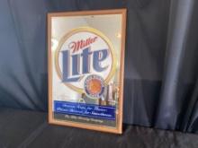 Miller Light Hanging Advertisement