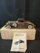 1931 Rolls Royce transistor radio with book and foam case