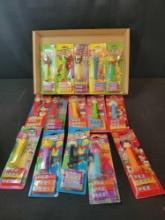 15 Pez dispensers in packaging