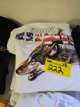 Americade 2xl long sleeve t shirts, bid x 5