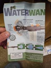 Waterwand spray nozzle