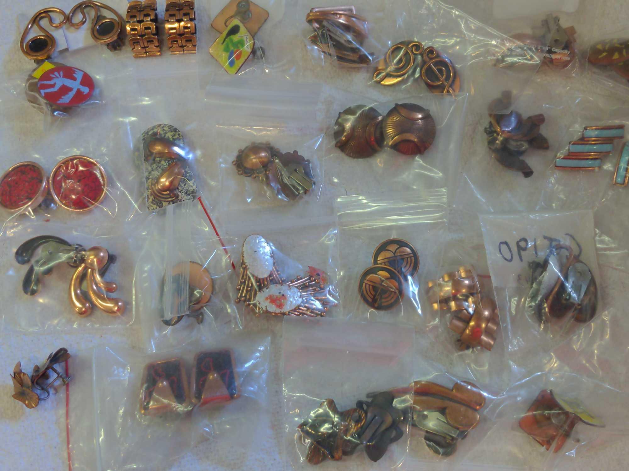 (24) pairs of Copper Earrings