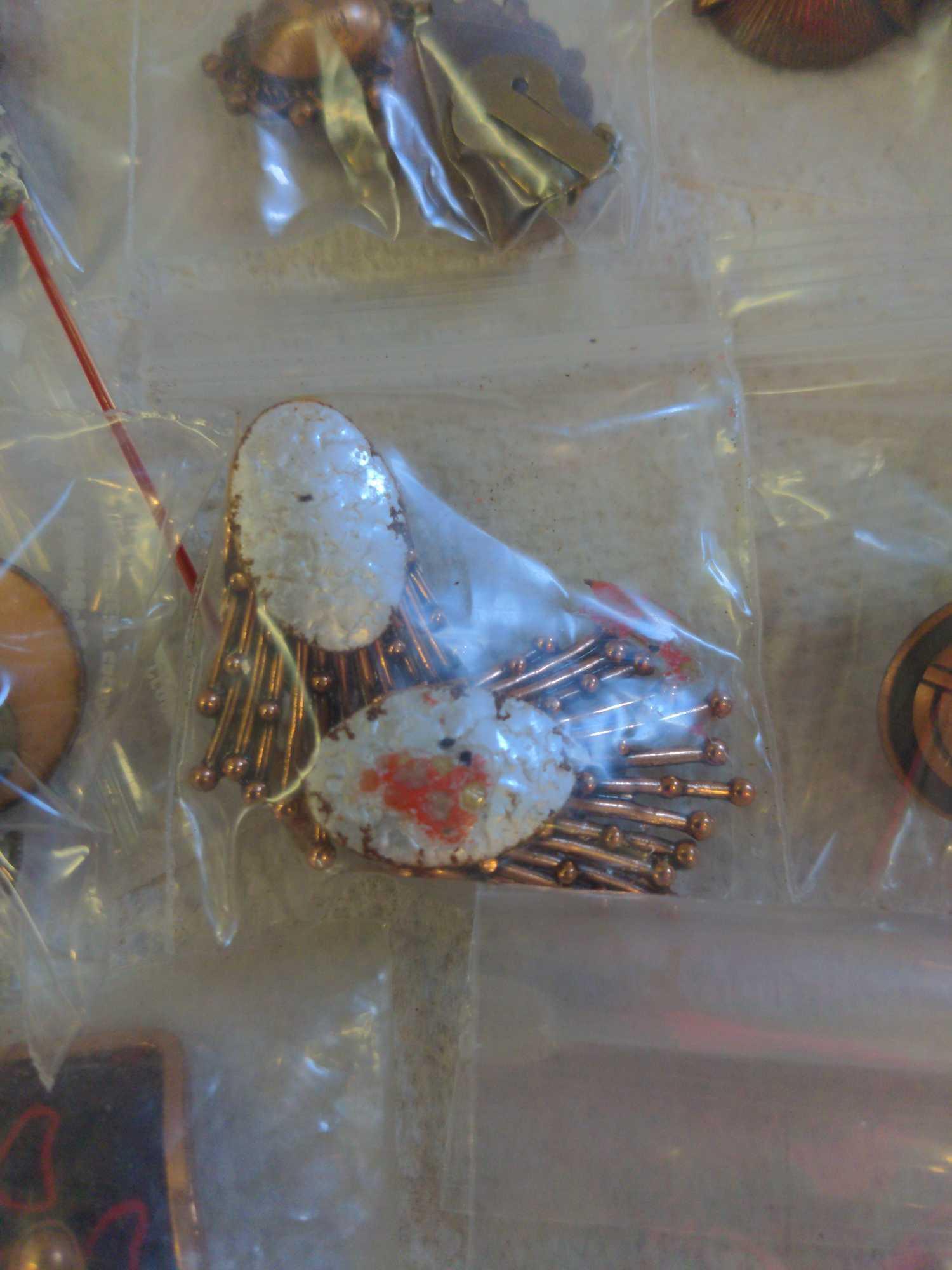 (24) pairs of Copper Earrings