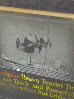 Antique Goodyear Service Station Magic Glass Slide