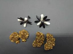 (3) Pairs of Vintage Earrings