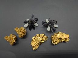 (3) Pairs of Vintage Earrings