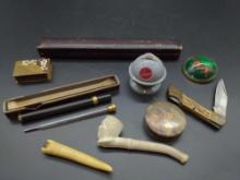 Vintage Hoover and Celluloid tape measures