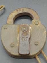 1966 PRR Railroad Iron Padlock