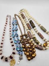 Vintage beaded costume jewelry