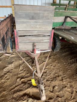 Homemade Trailer with lumber