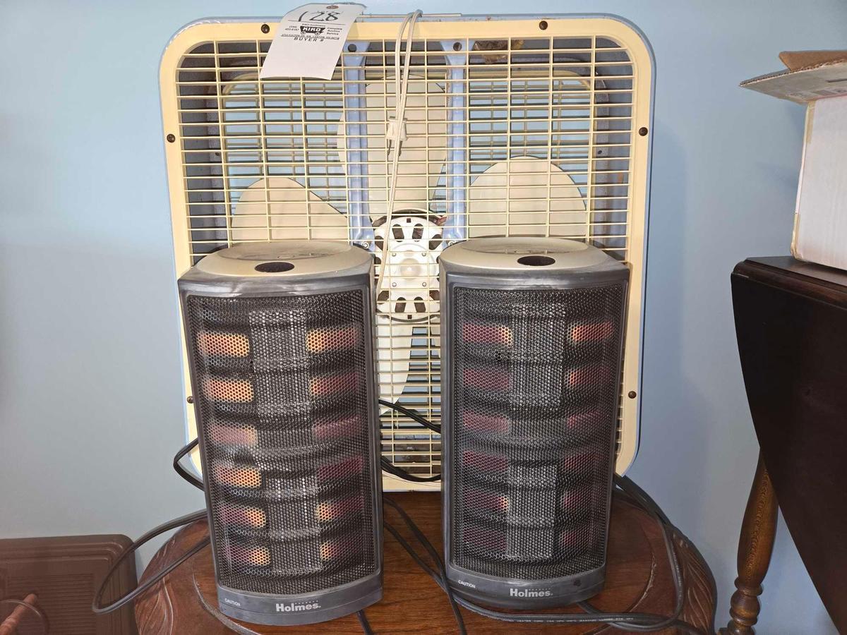 Heaters & Box Fan