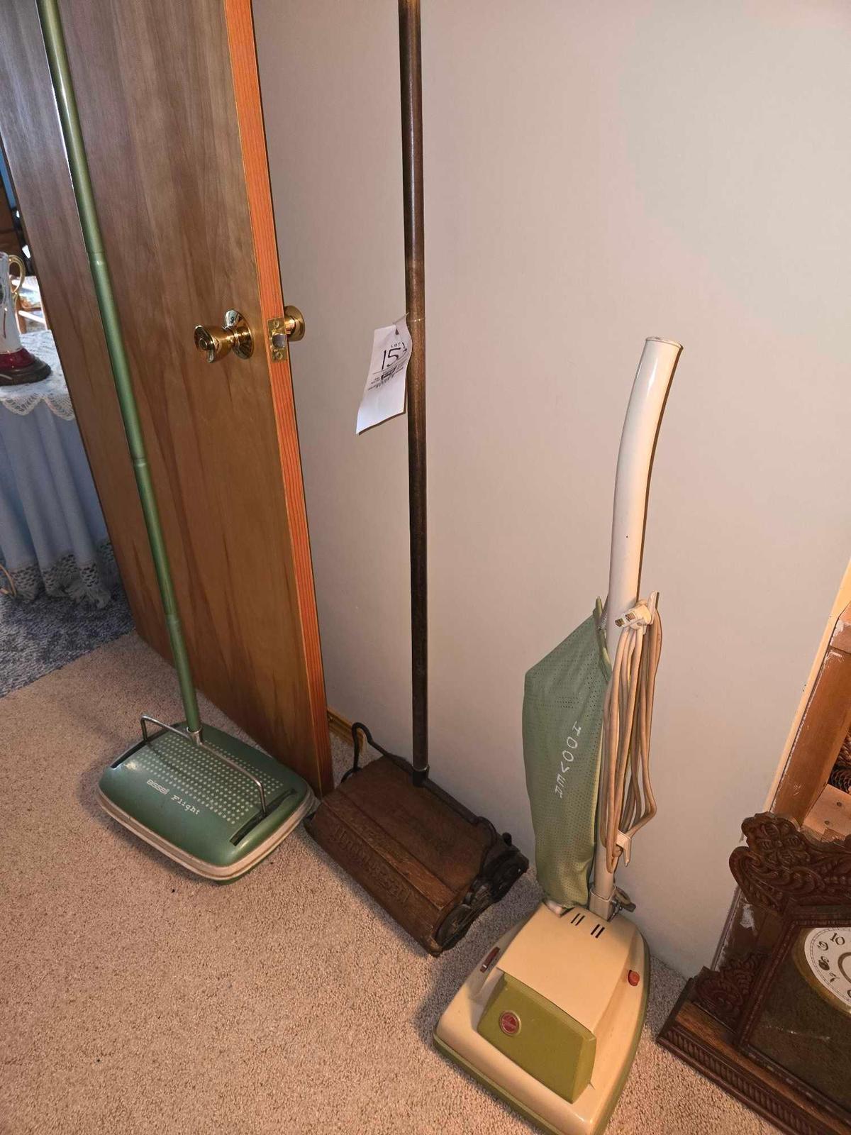 2 Vintage Vacuums & Hoover