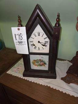 2 Ornate Mantle Clocks