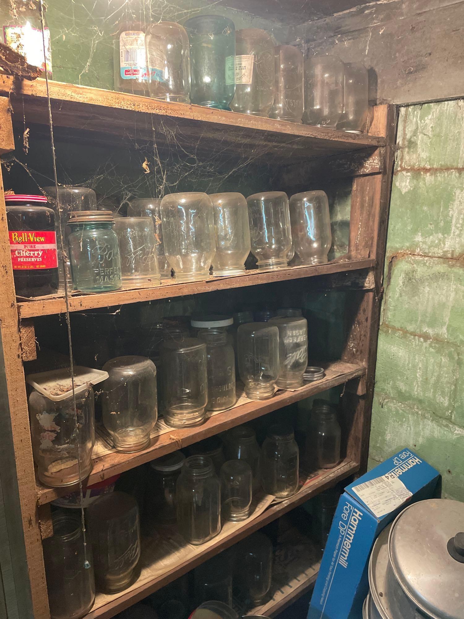 Contents of Canning Room- Canning Supplies