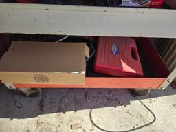 Craftsman Tool Box Rolling Cart & Assorted Tools