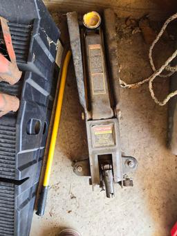 Plastic Ramps, Jack Stands & Craftsman 3 Ton Floor Jack